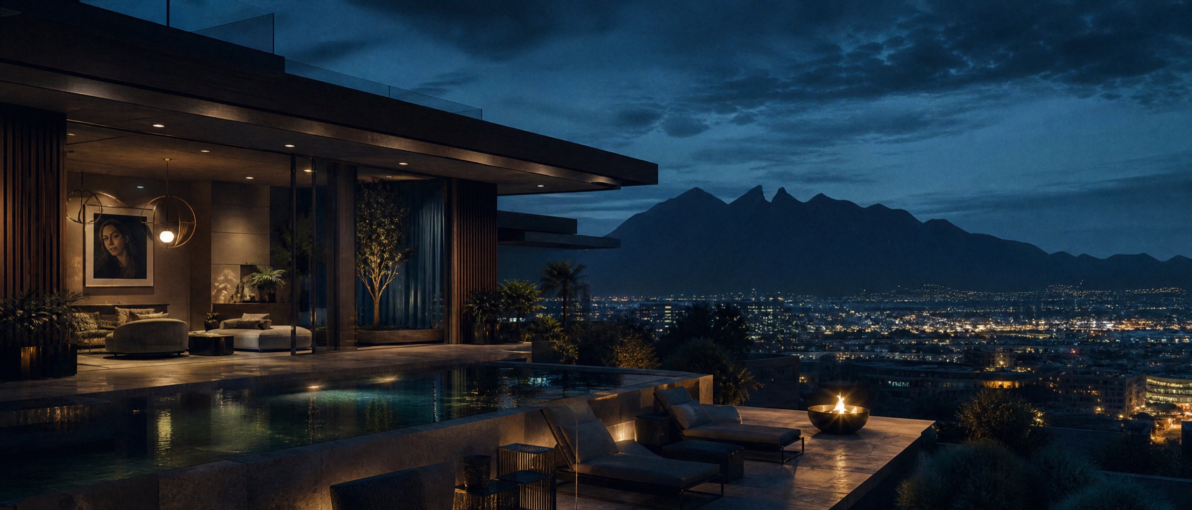 Residencia contemporánea en San Pedro Garza García, N.L.