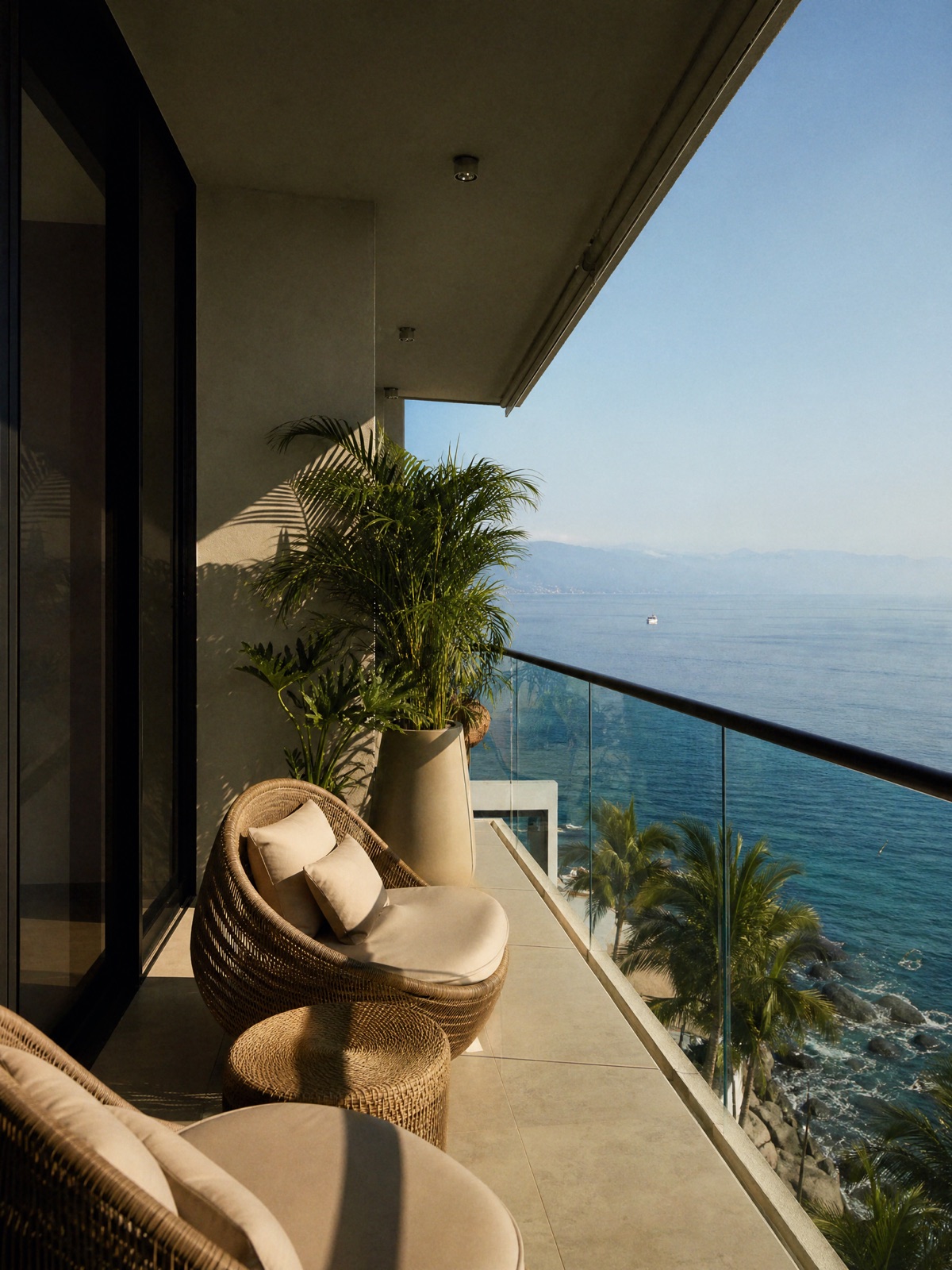 Departamento frente al mar en Puerto Vallarta, Jal.
